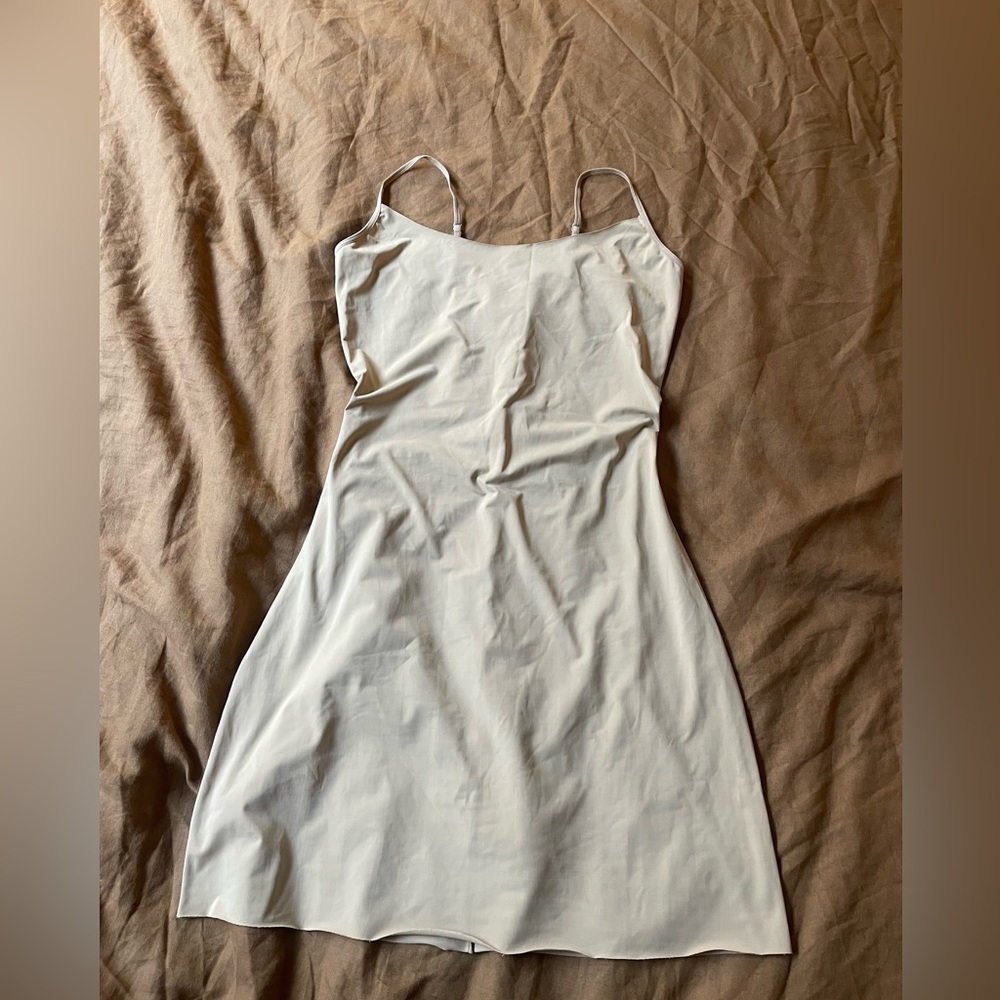Jockey Strapless Cream Dress